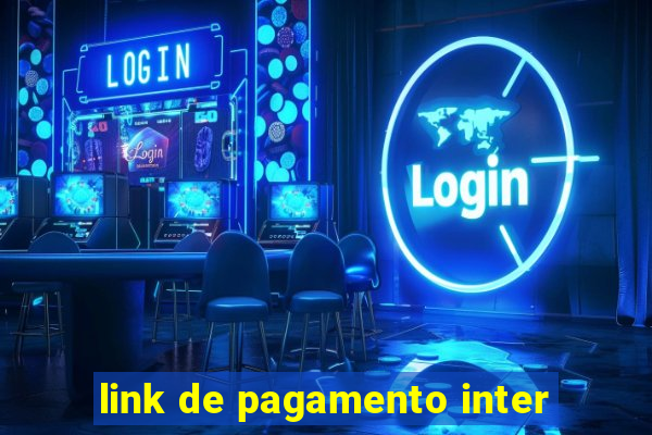 link de pagamento inter